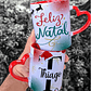 59 Artes para Caneca Camisa e Azulejo Alfabeto Natalino Natal Arquivo Editável  - Thumbnail 2