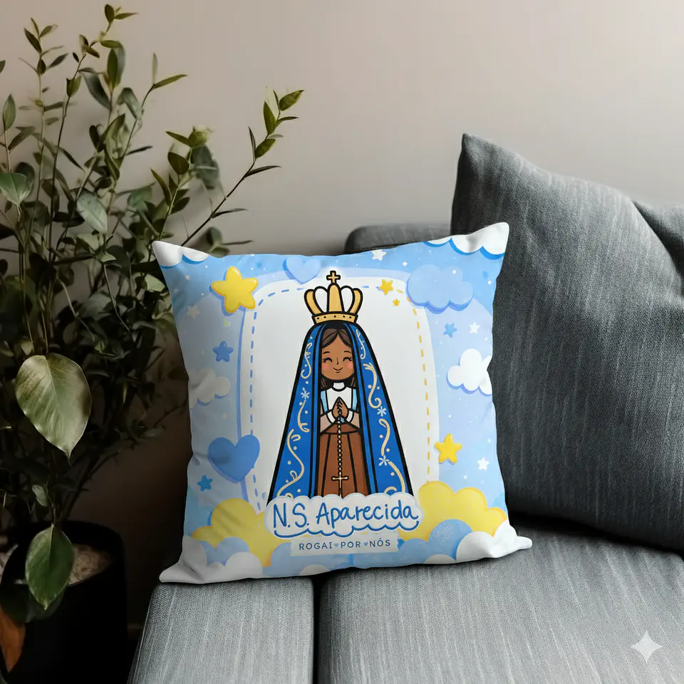 Mini Pack Digital Nossa Senhora Aparecida Mimos Arquivos em Png  6