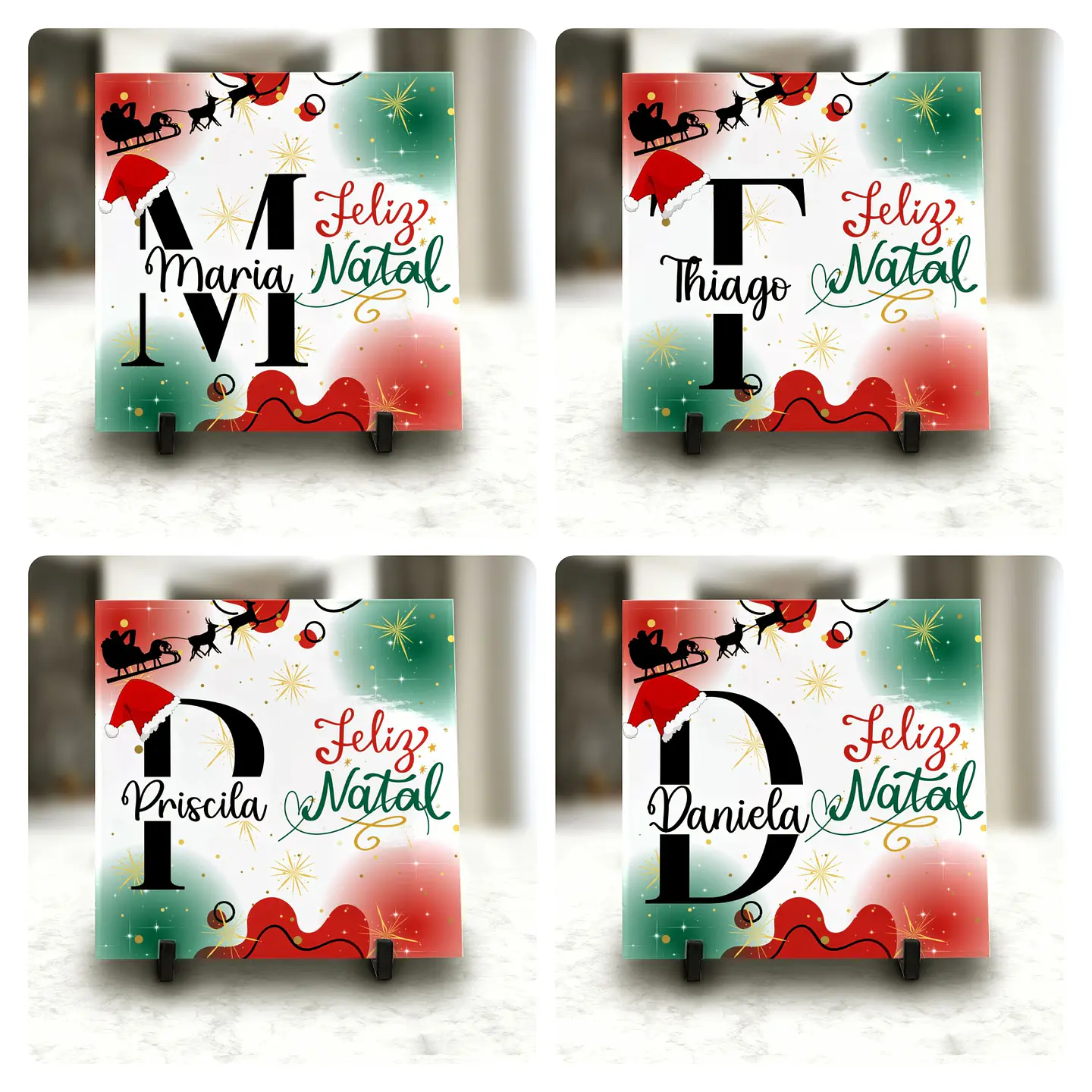 59 Artes para Caneca Camisa e Azulejo Alfabeto Natalino Natal Arquivo Editável  4