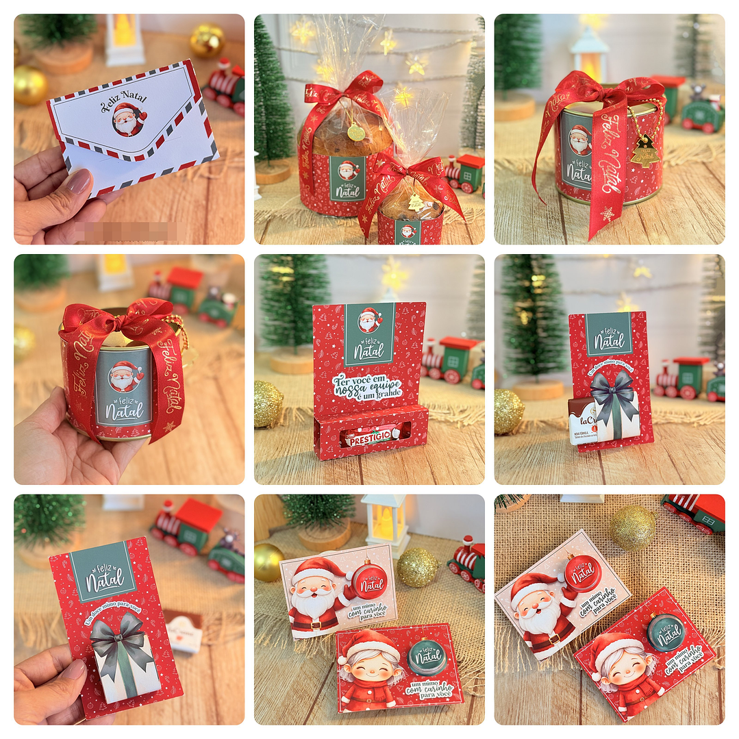 Arquivos para Natal Mimos Papai Noel em Pdf 1