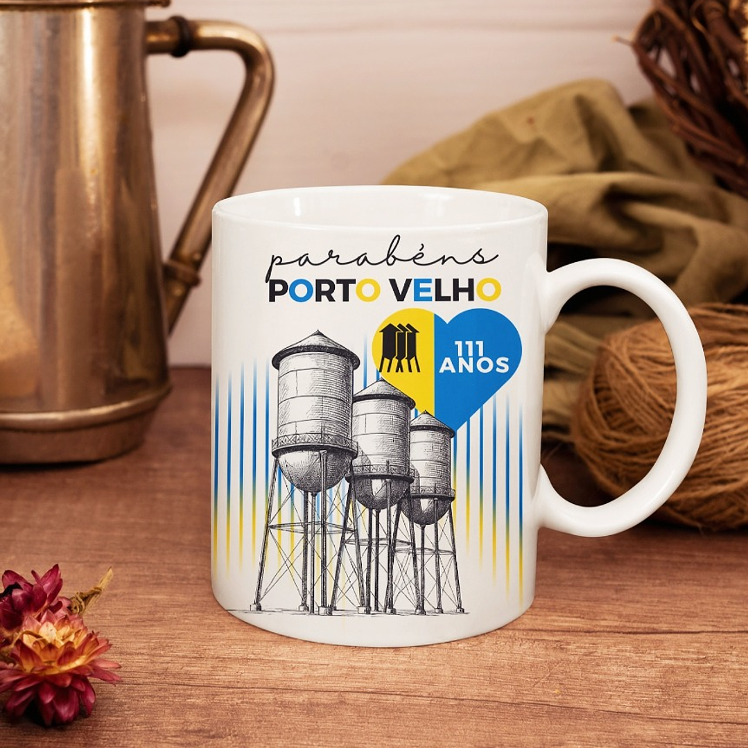 Artes Caneca Para Aniversário Porto Velho - Rondônia Arquivo em Jpg 1