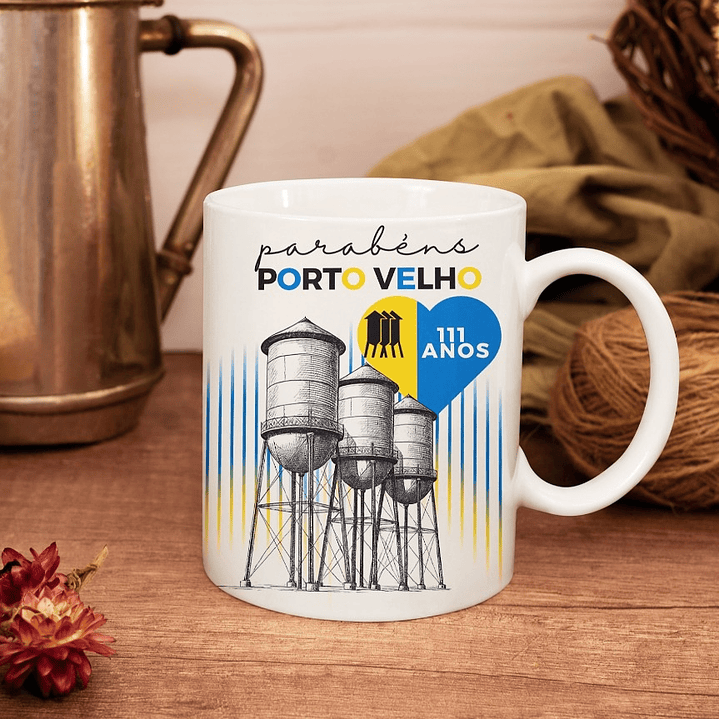 Artes Caneca Para Aniversário Porto Velho - Rondônia Arquivo em Jpg 1