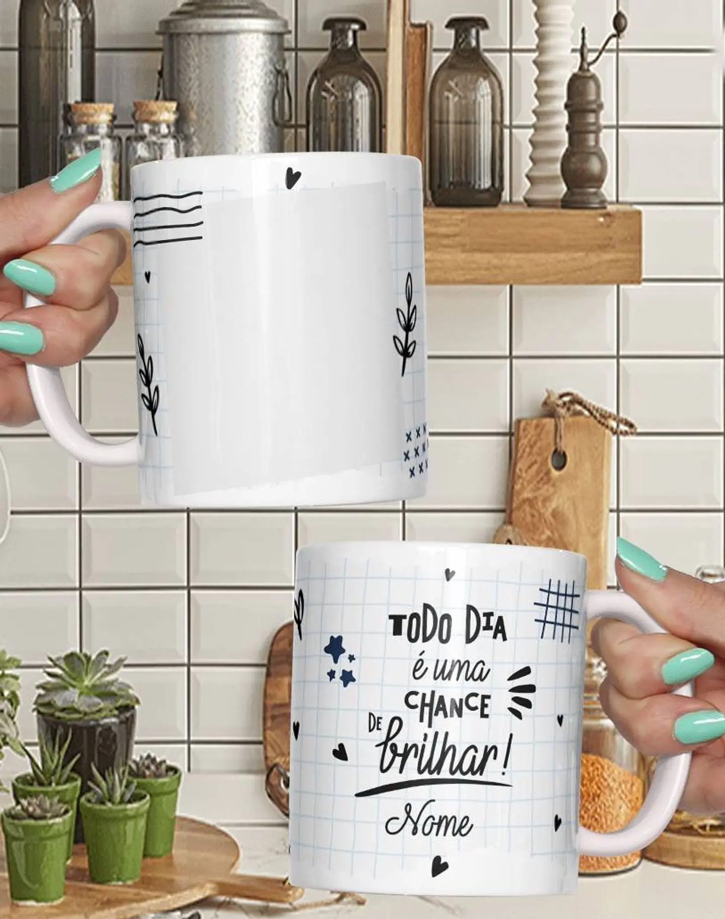 6 Artes para Caneca Frases Motivacional Arquivo Editável  1