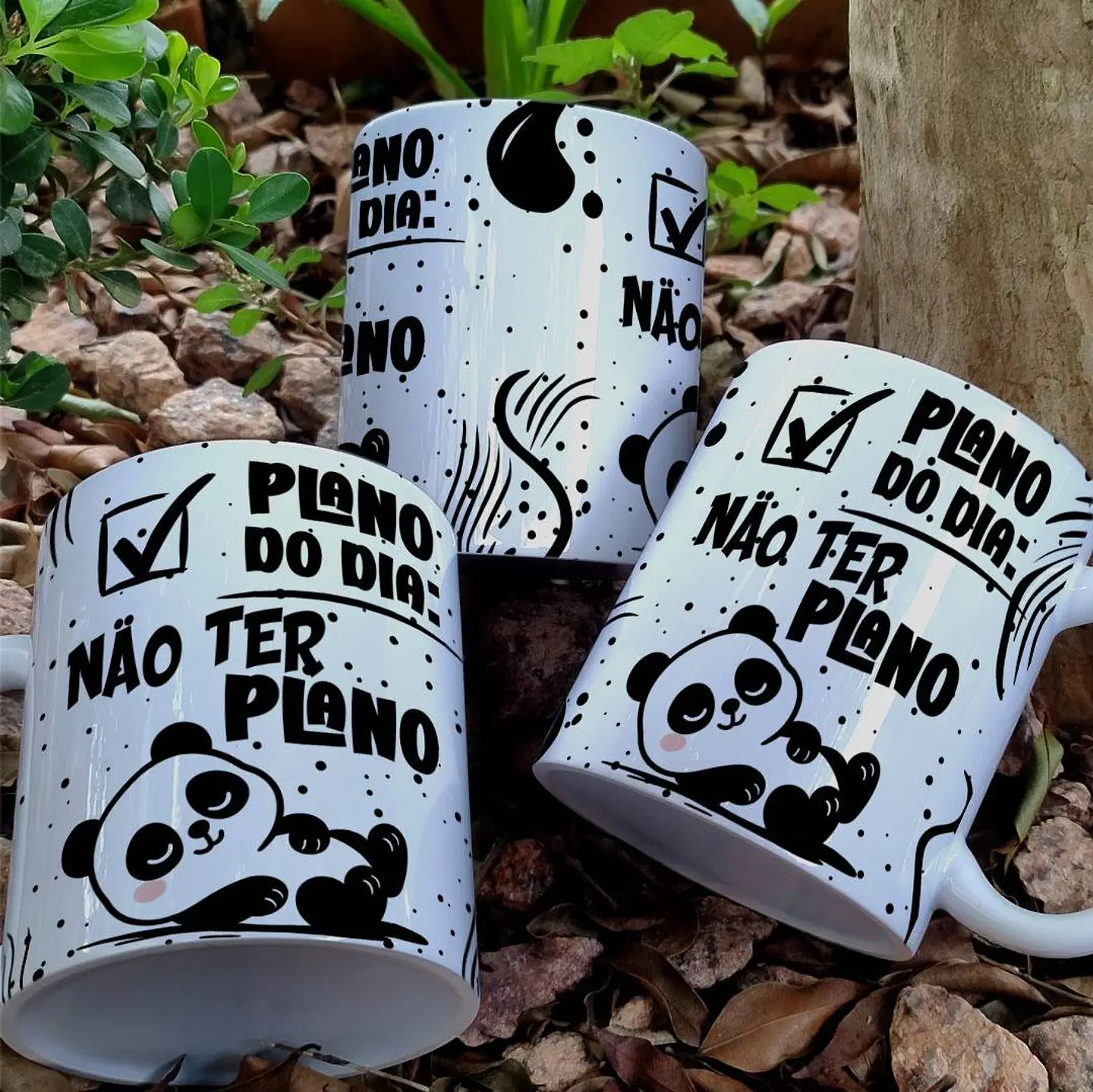 7 Artes para Caneca Frases Cute Animais Arquivo Editável  2