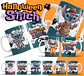 26 Artes para Caneca Halloween Stitch Arquivo Editável - Thumbnail 3
