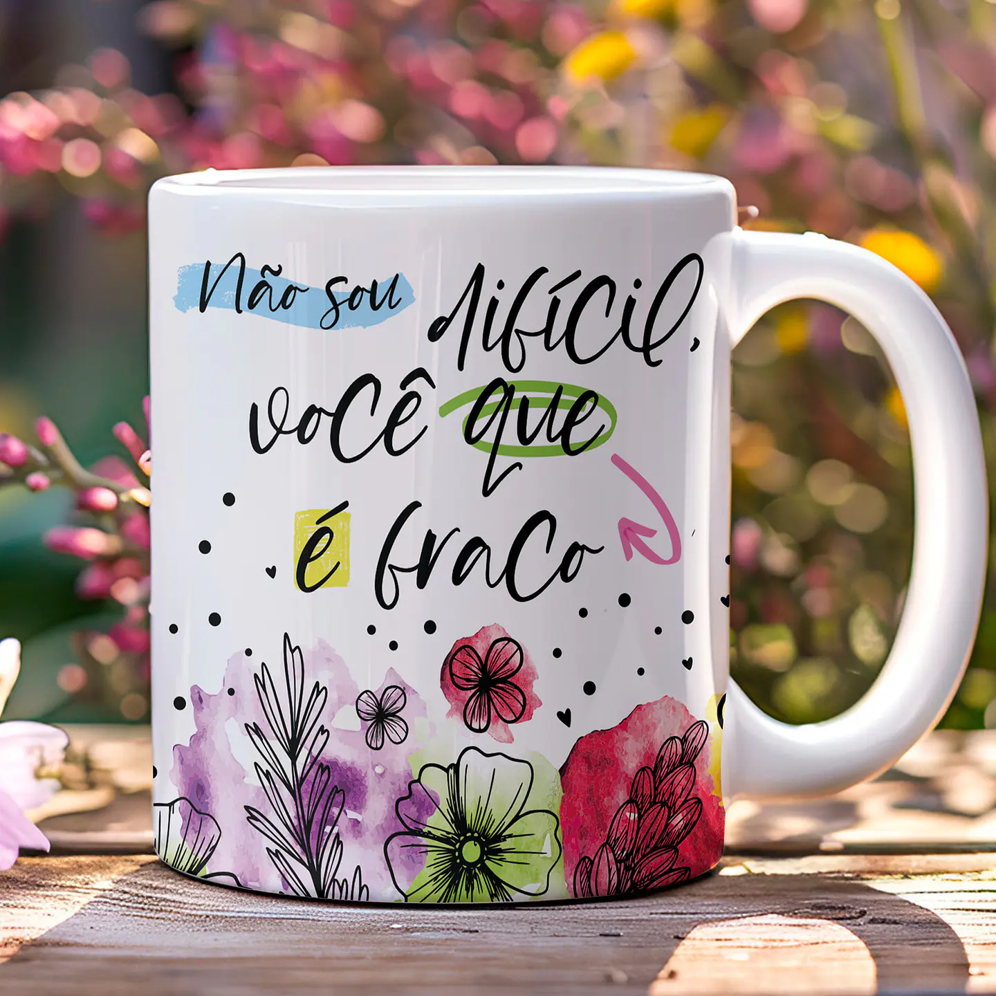 6 Artes para Caneca Frases Sarcásticas Arquivo Editável  5