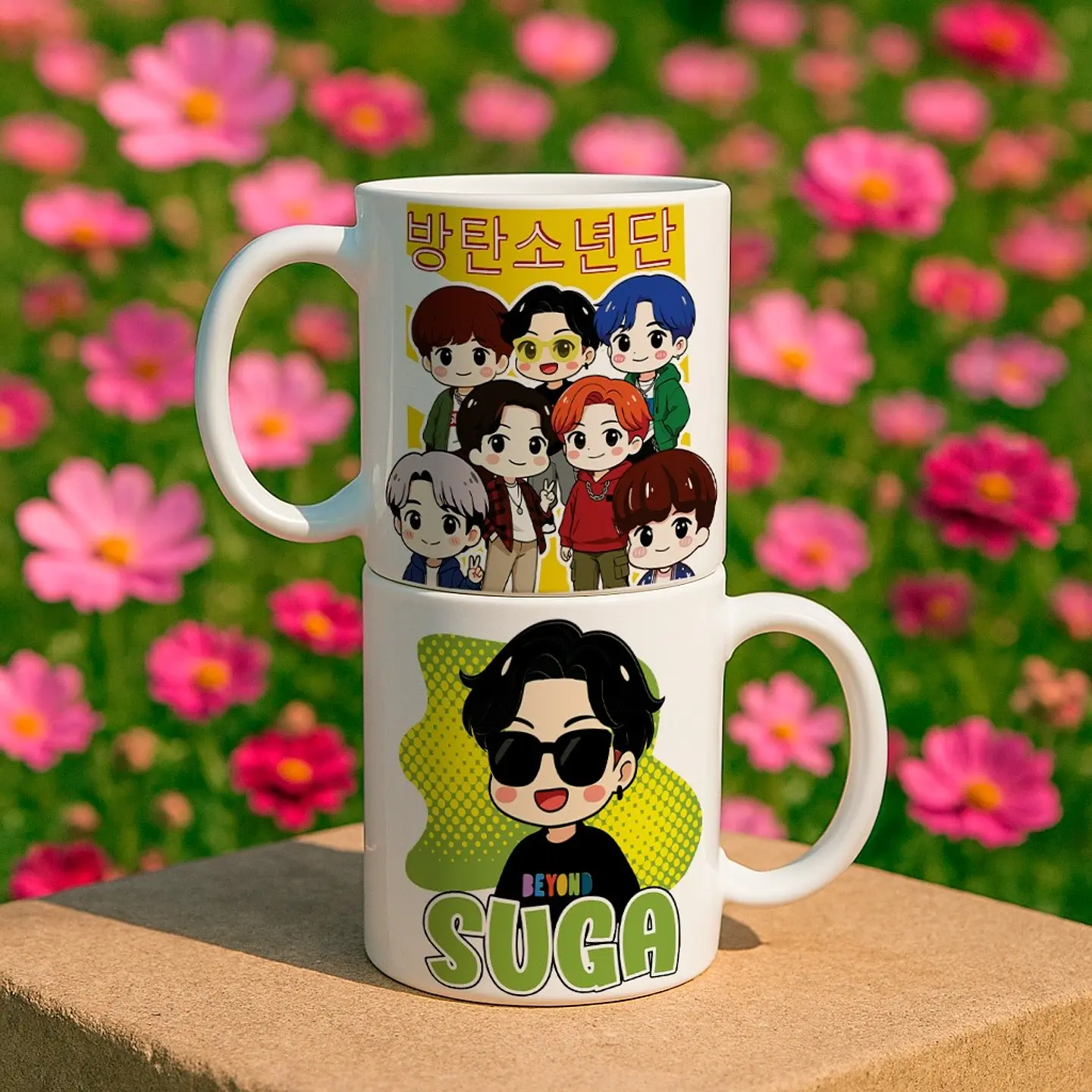 10 Artes para Caneca Calendário Bts Arquivo Editável  4