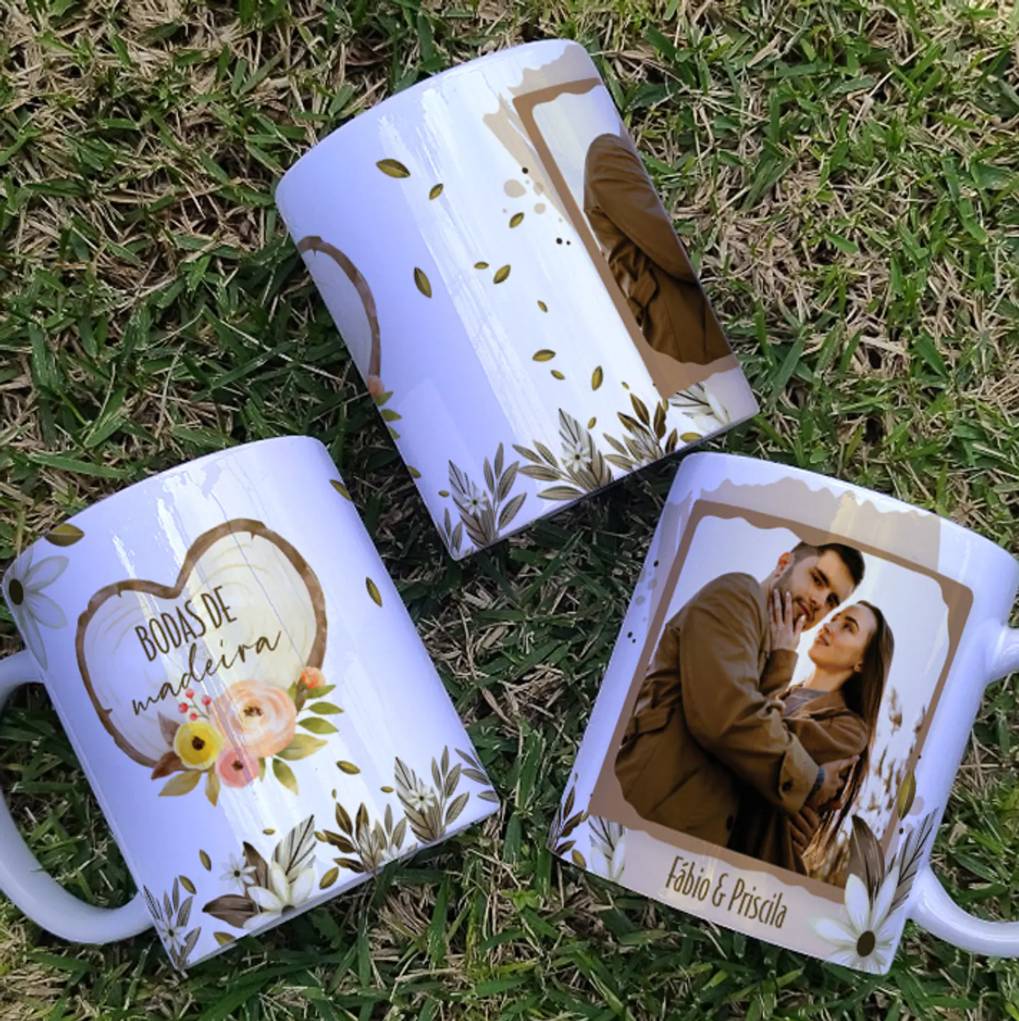 9 Artes para Caneca Bodas Casamento Arquivo Editável  6