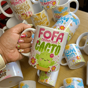 15 Artes para Caneca Frases Vibes Vol.4 Arquivo em Png