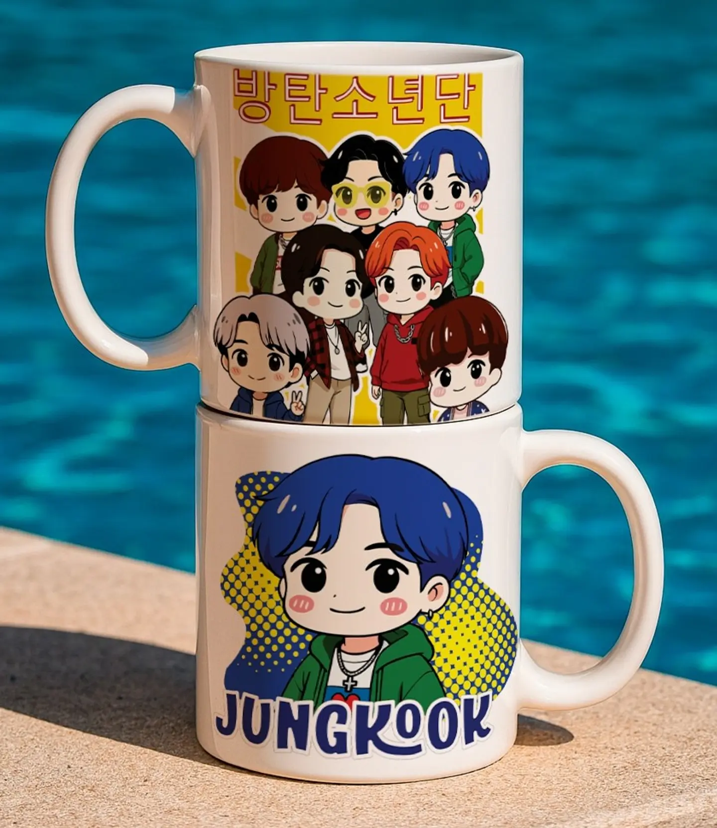 10 Artes para Caneca Calendário Bts Arquivo Editável  6