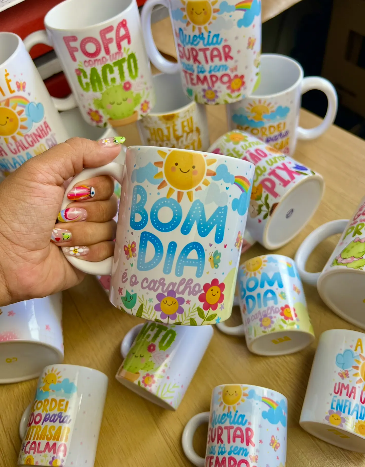 15 Artes para Caneca Frases Vibes Vol.4 Arquivo em Png 2