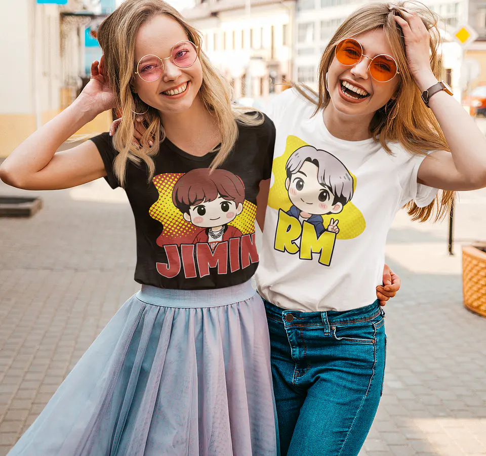 10 Artes para Camisa Bts Arquivo Editável 5