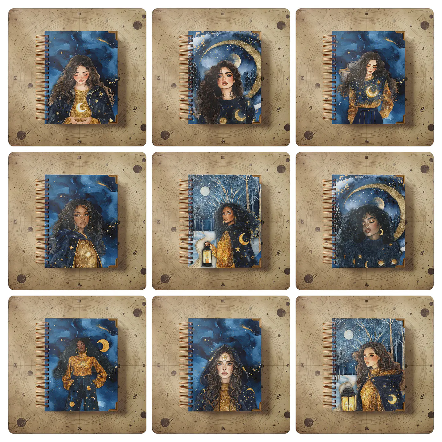 21 Artes para Capas Mulheres Misticas Arquivo em Png 2