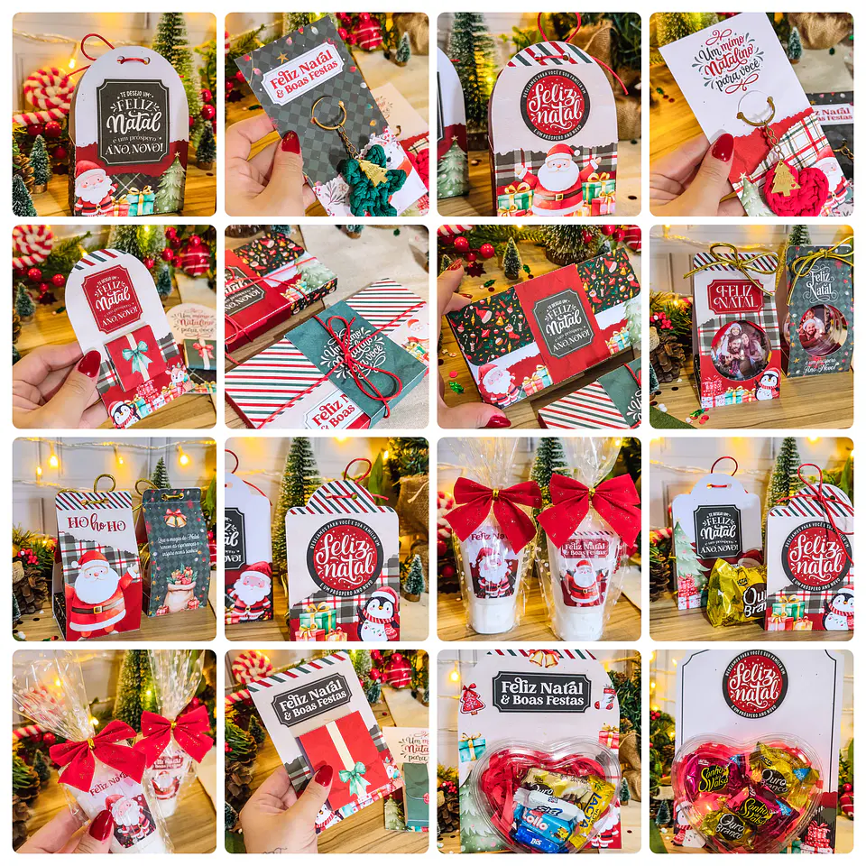 Arquivos de Corte Natal Papai Noel Completo em Pdf  2