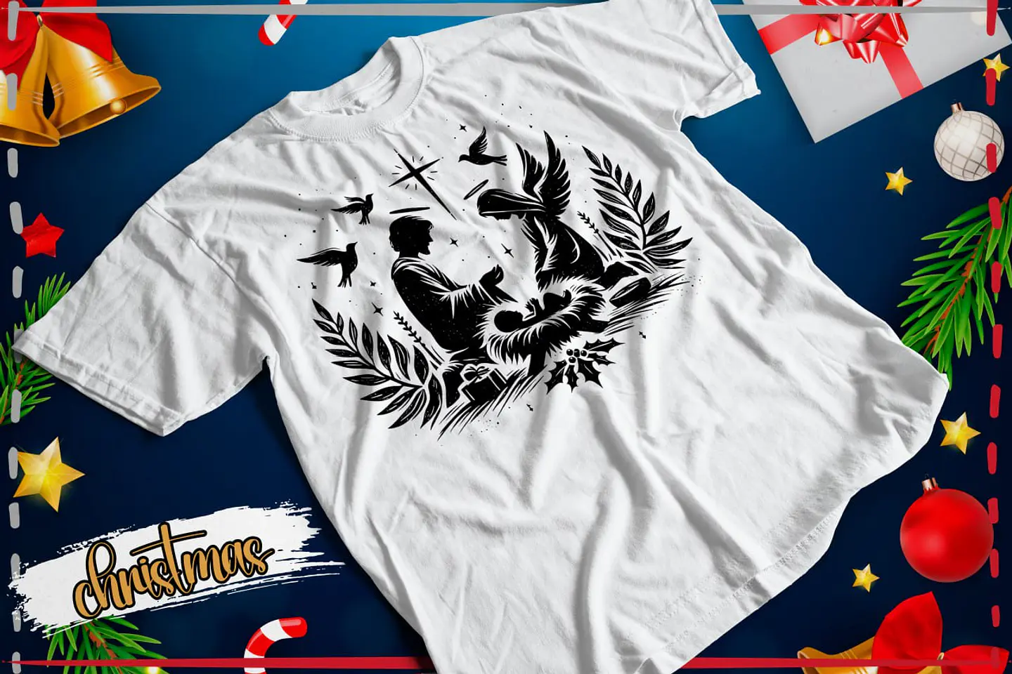 11 Artes para Camisa Natal em Png 3