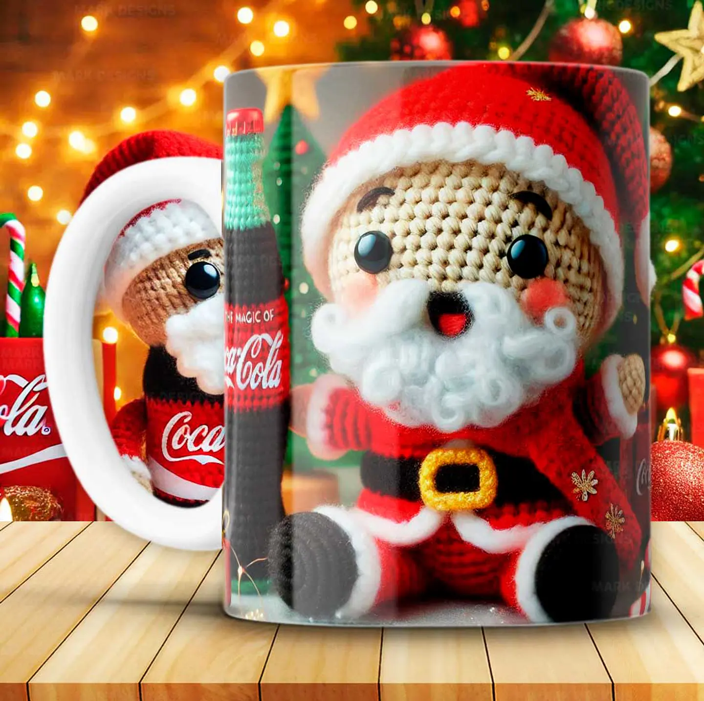 12 Artes para Caneca Coca Cola Natal Arquivo em Png 4