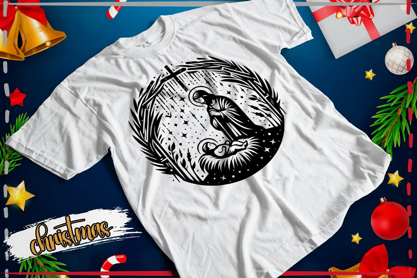 11 Artes para Camisa Natal em Png 4