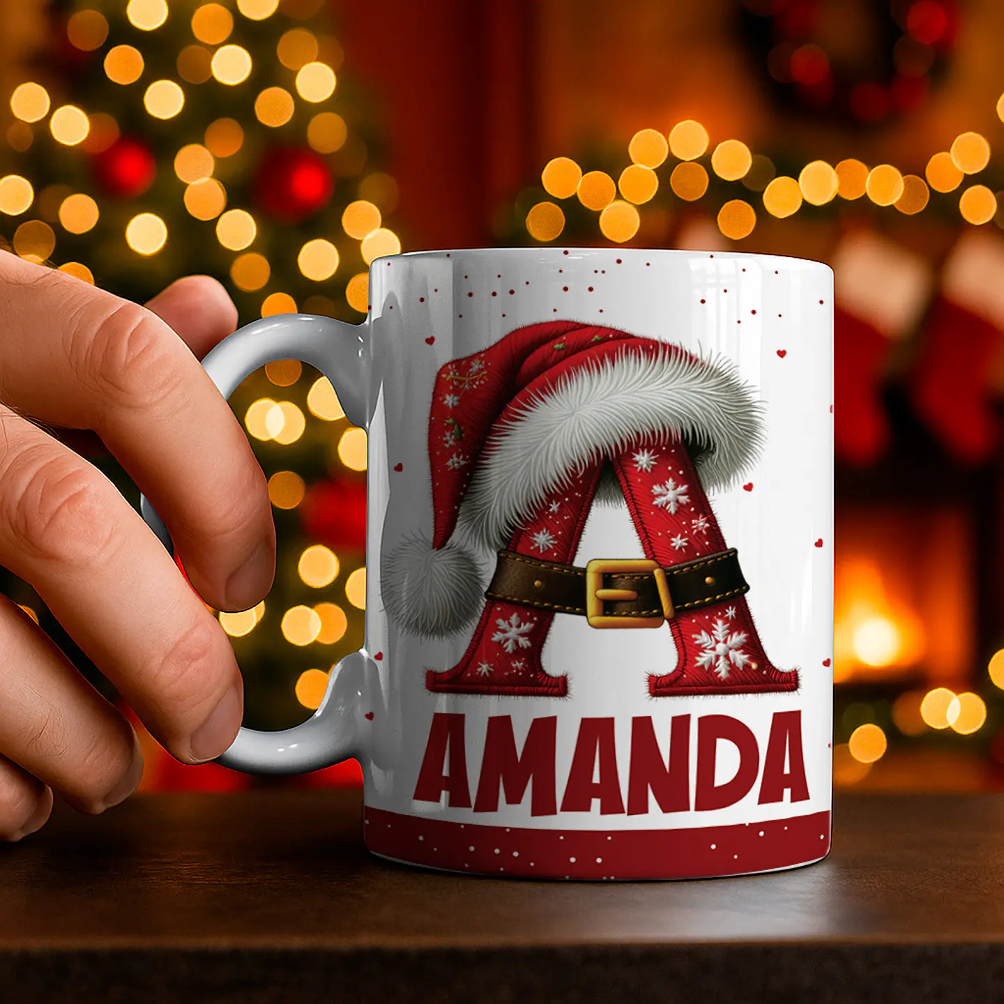 26 Artes para Caneca Alfabeto Natalino Arquivo Editável  2