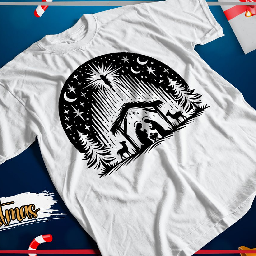 11 Artes para Camisa Natal em Png 5