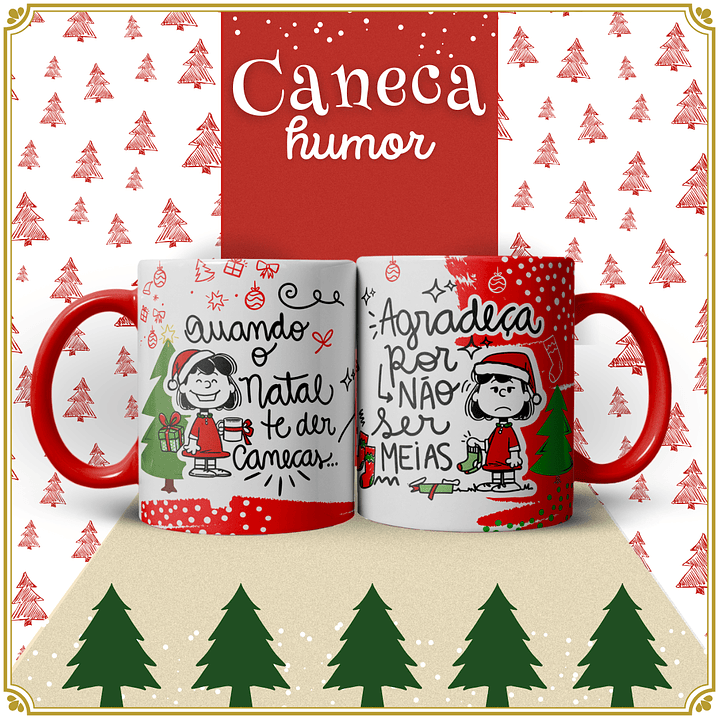 13 Artes para Caneca Natal Arquivo em Png 4