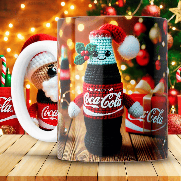 12 Artes para Caneca Coca Cola Natal Arquivo em Png 10