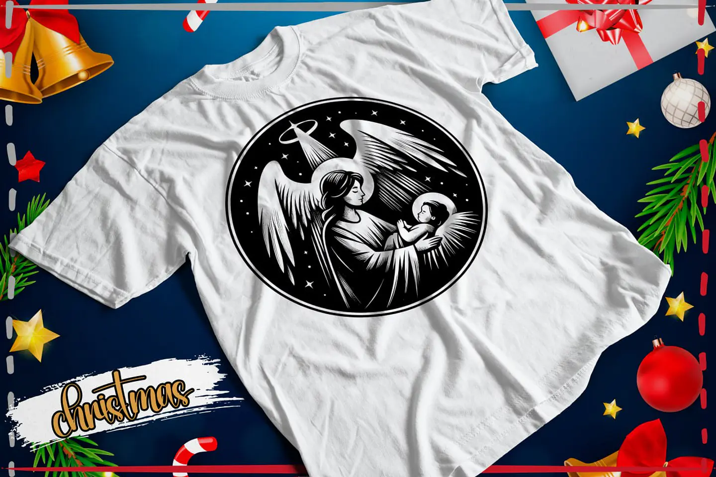 11 Artes para Camisa Natal em Png 8