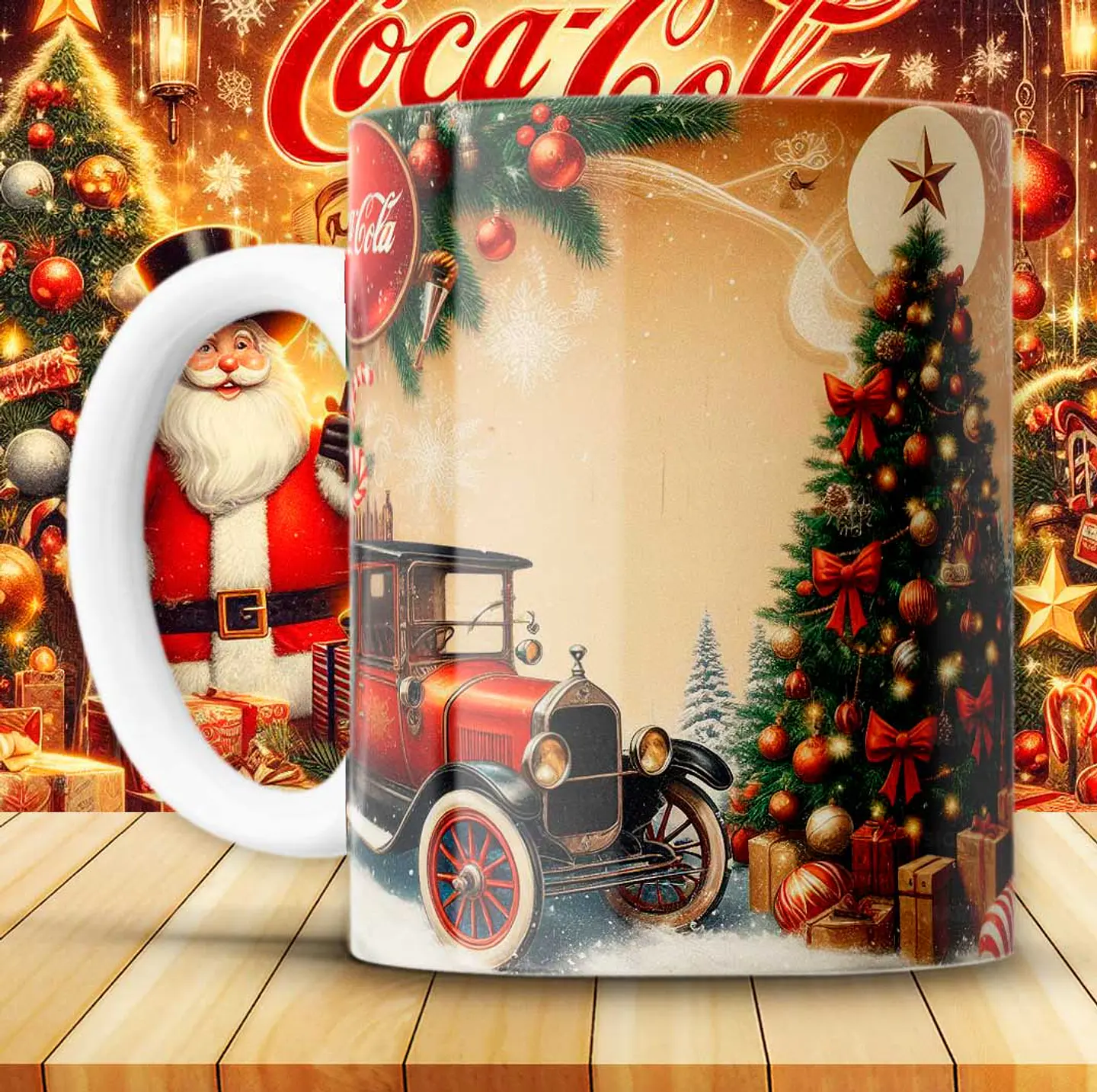 12 Artes para Caneca Coca Cola Vintage Arquivo em Png 7