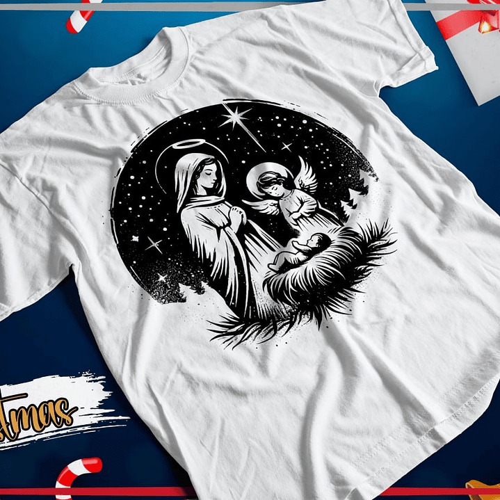 11 Artes para Camisa Natal em Png 9