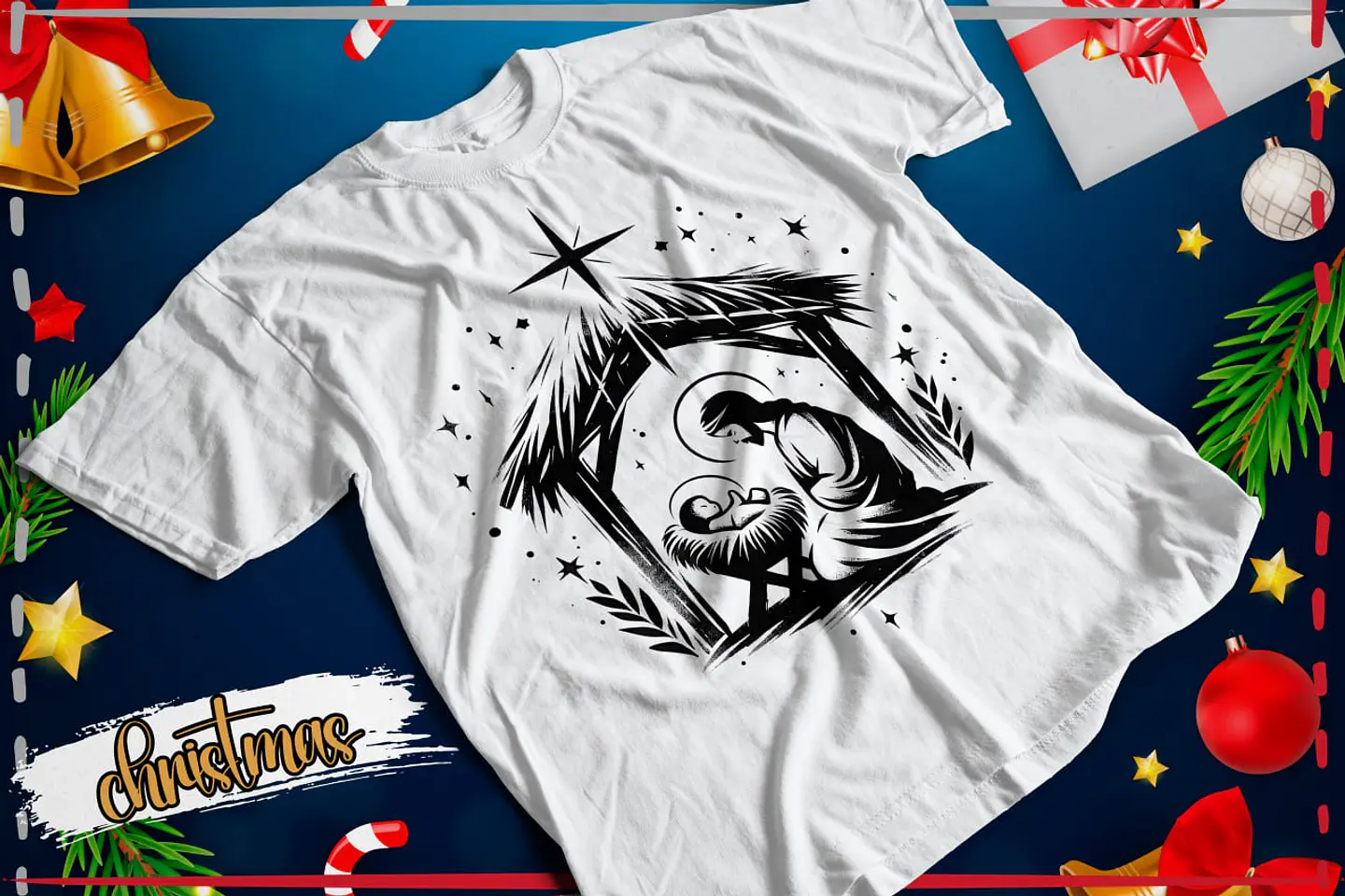 11 Artes para Camisa Natal em Png 10