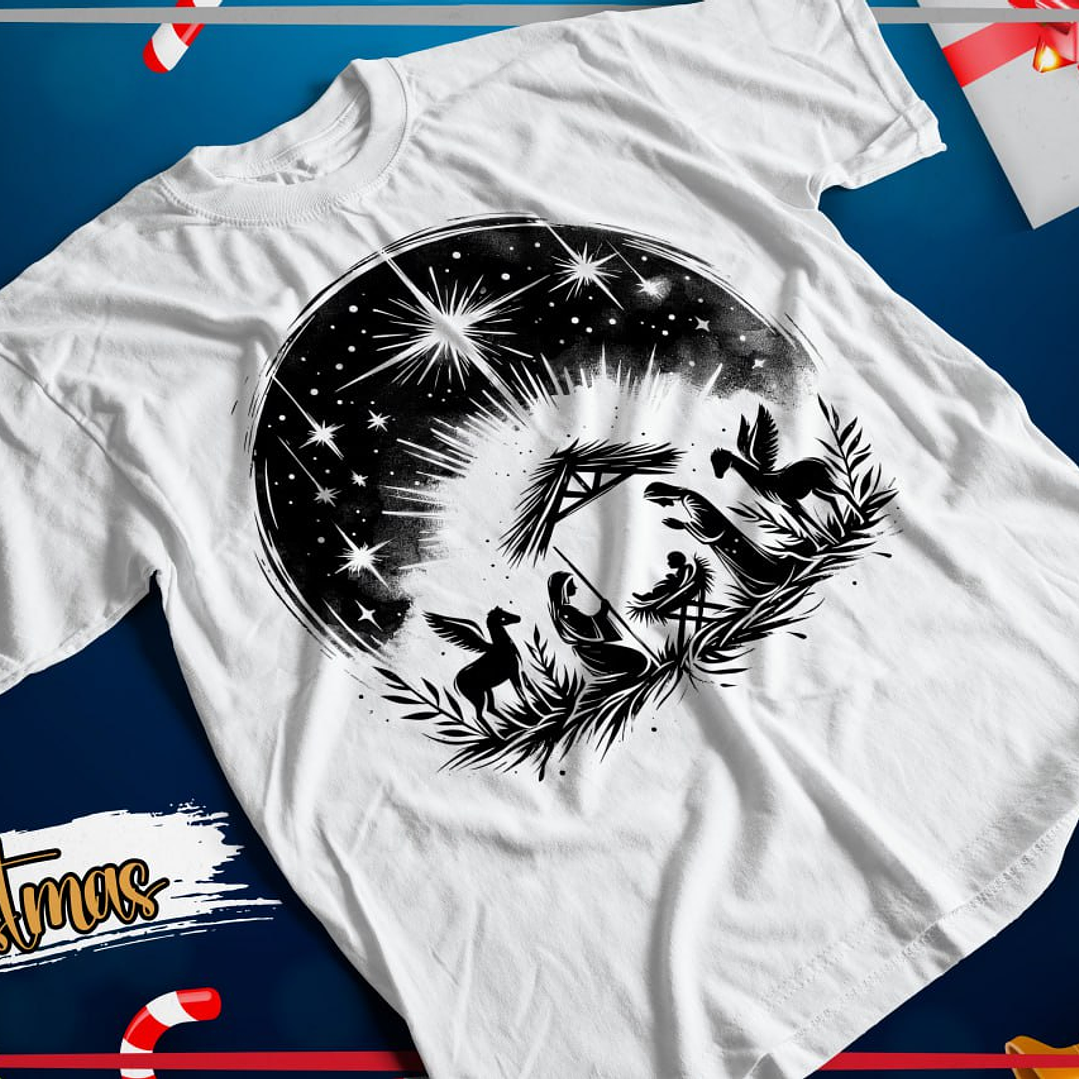 11 Artes para Camisa Natal em Png 11