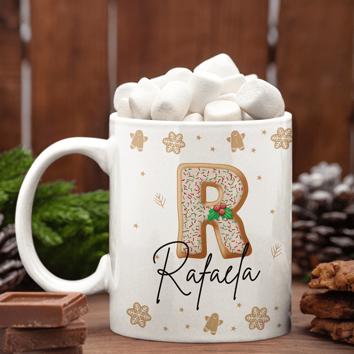 Kit Alfabeto Biscoitos de Natal Arquivo em Png  3