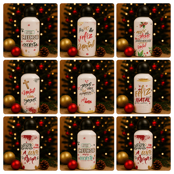 74 Artes para Caneca, Squeze, Azulejo e Outros Natal Arquivo Editável  4