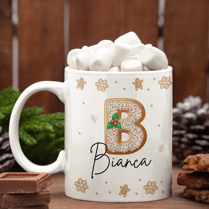 Kit Alfabeto Biscoitos de Natal Arquivo em Png  7