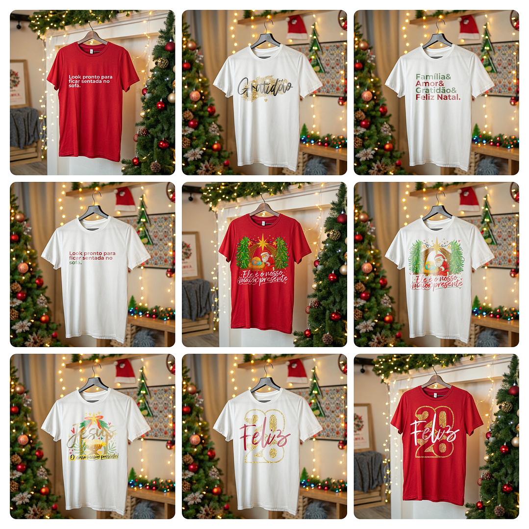 30 Artes Camisetas Final de Ano Arquivo em Png  2