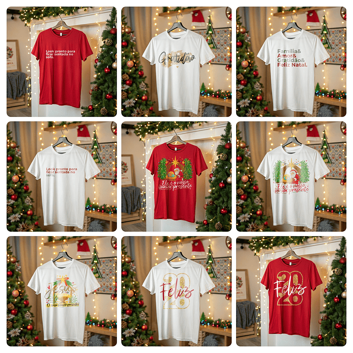 30 Artes Camisetas Final de Ano Arquivo em Png  2