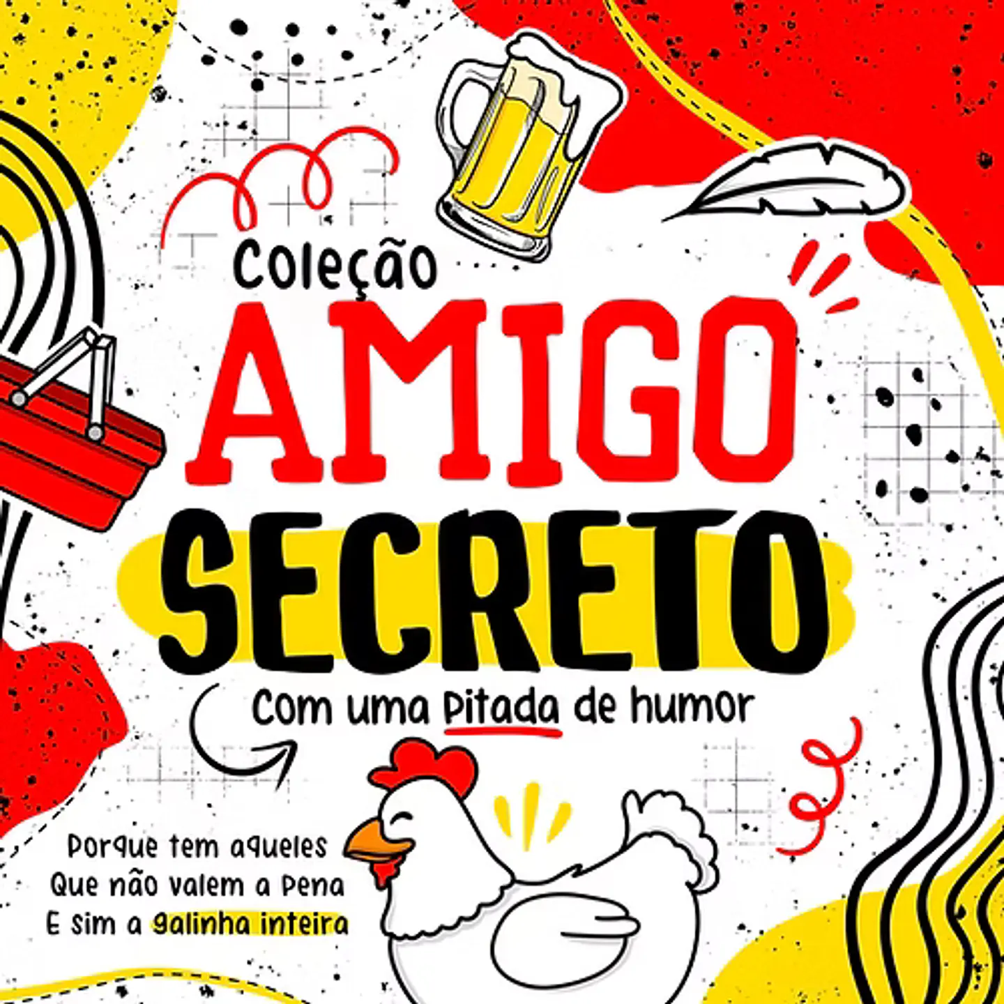 26 Artes para Caneca Amigo Secreto 2025 Arquivo em Png  4