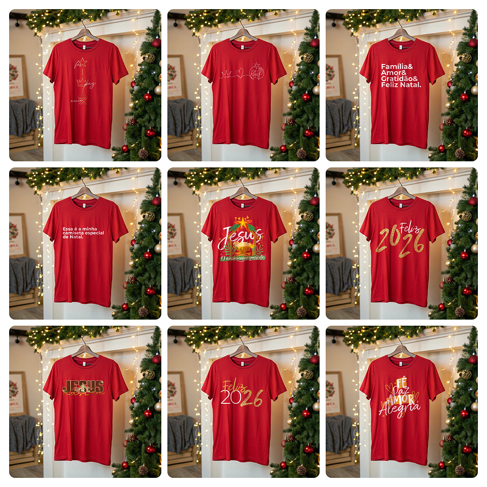 30 Artes Camisetas Final de Ano Arquivo em Png  3