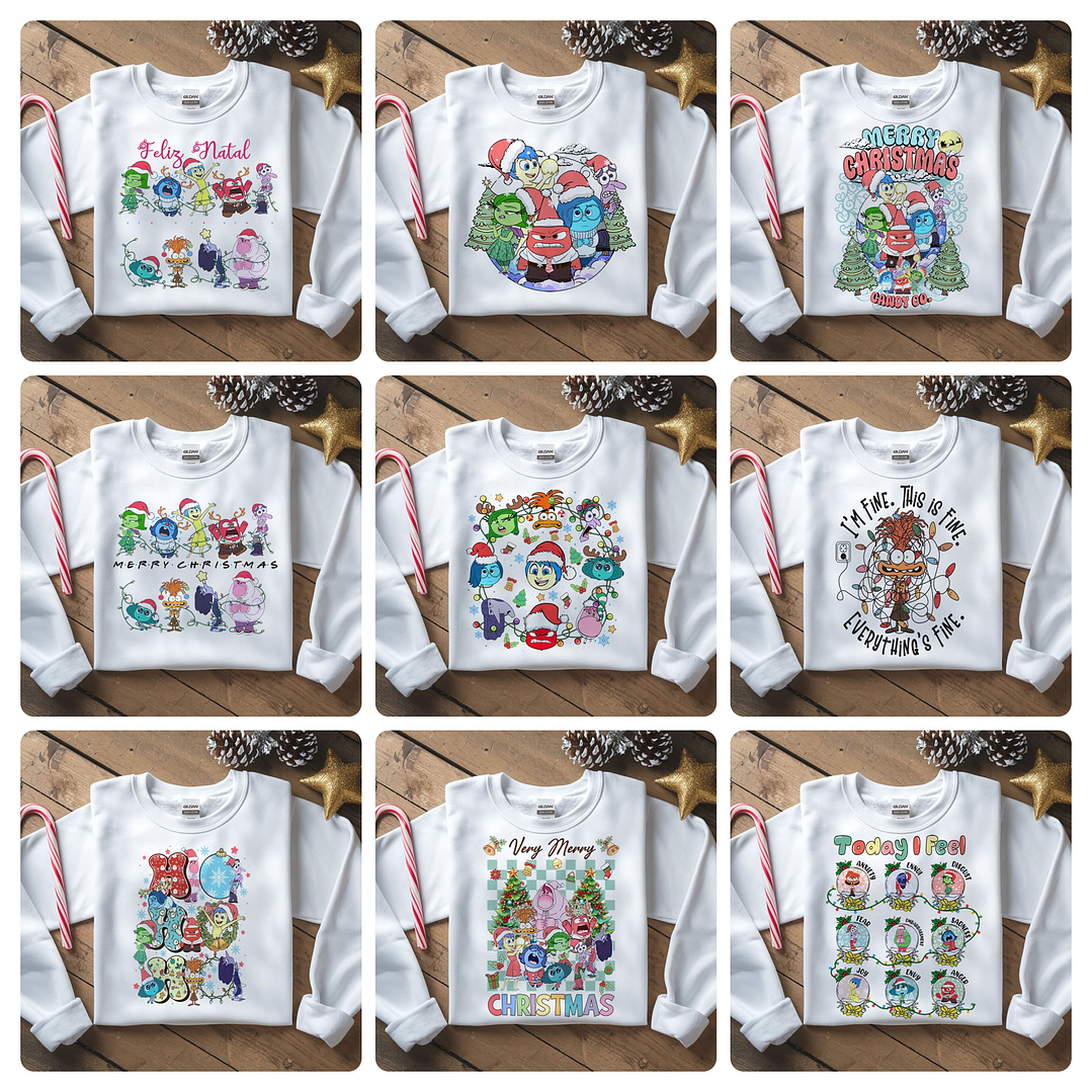 99 Artes para Camisa ou Caneca Natal Personagens e Diversos Arquivo em Png  4