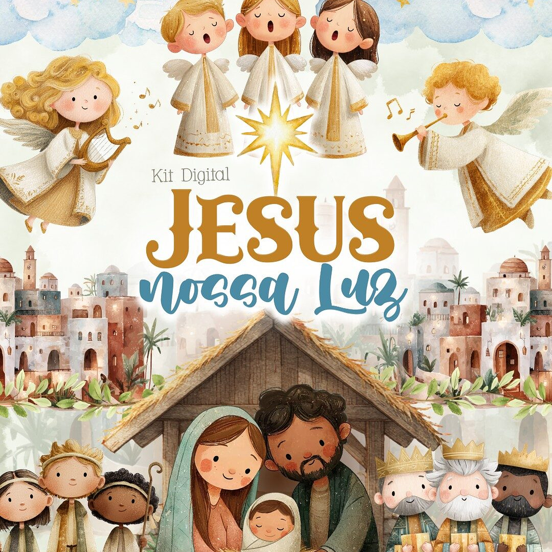 Arquivos de Corte Mimos Natal Cristão Jesus nossa Luz Arquivo em Pdf  1