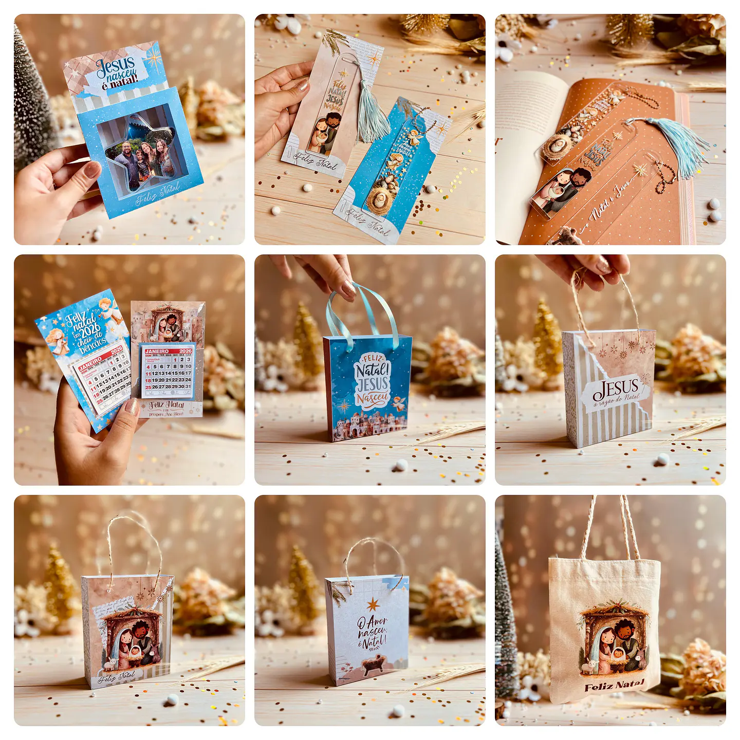 Arquivos de Corte Mimos Natal Cristão Jesus nossa Luz Arquivo em Pdf  2