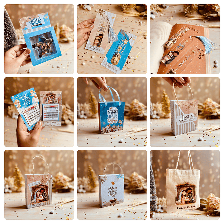 Arquivos de Corte Mimos Natal Cristão Jesus nossa Luz Arquivo em Pdf  2