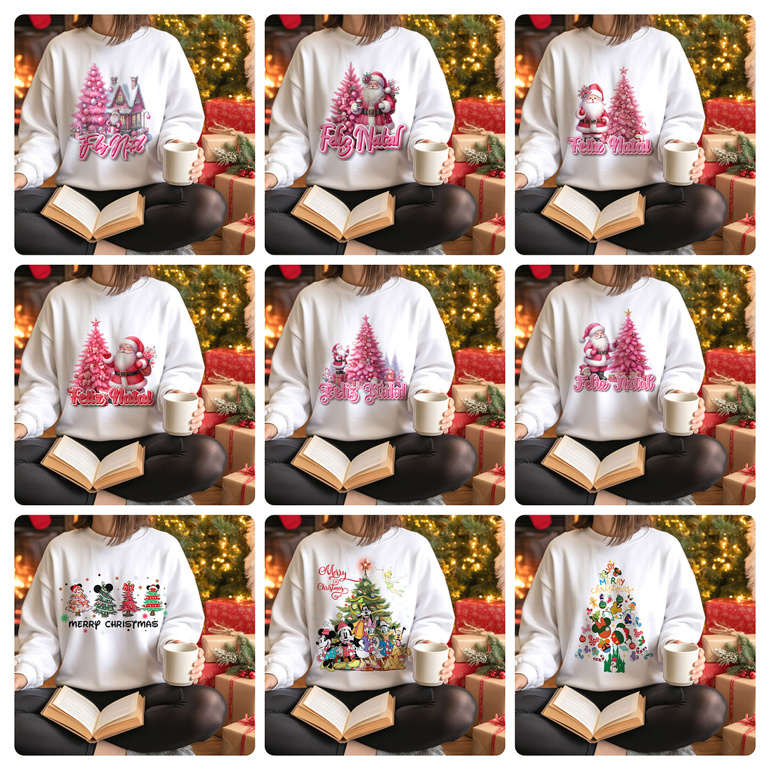 99 Artes para Camisa ou Caneca Natal Personagens e Diversos Arquivo em Png  8