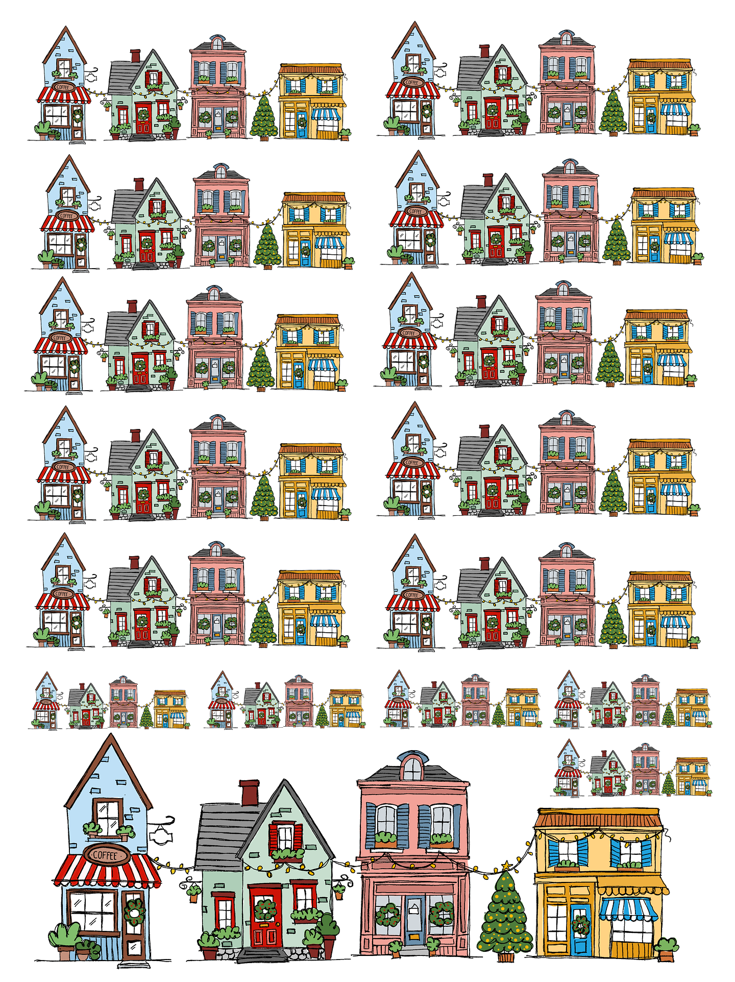 Arquivos para Personalização Natal, Fusca, Casinhas, Alfabeto, Mistos em Dtf Uv 3