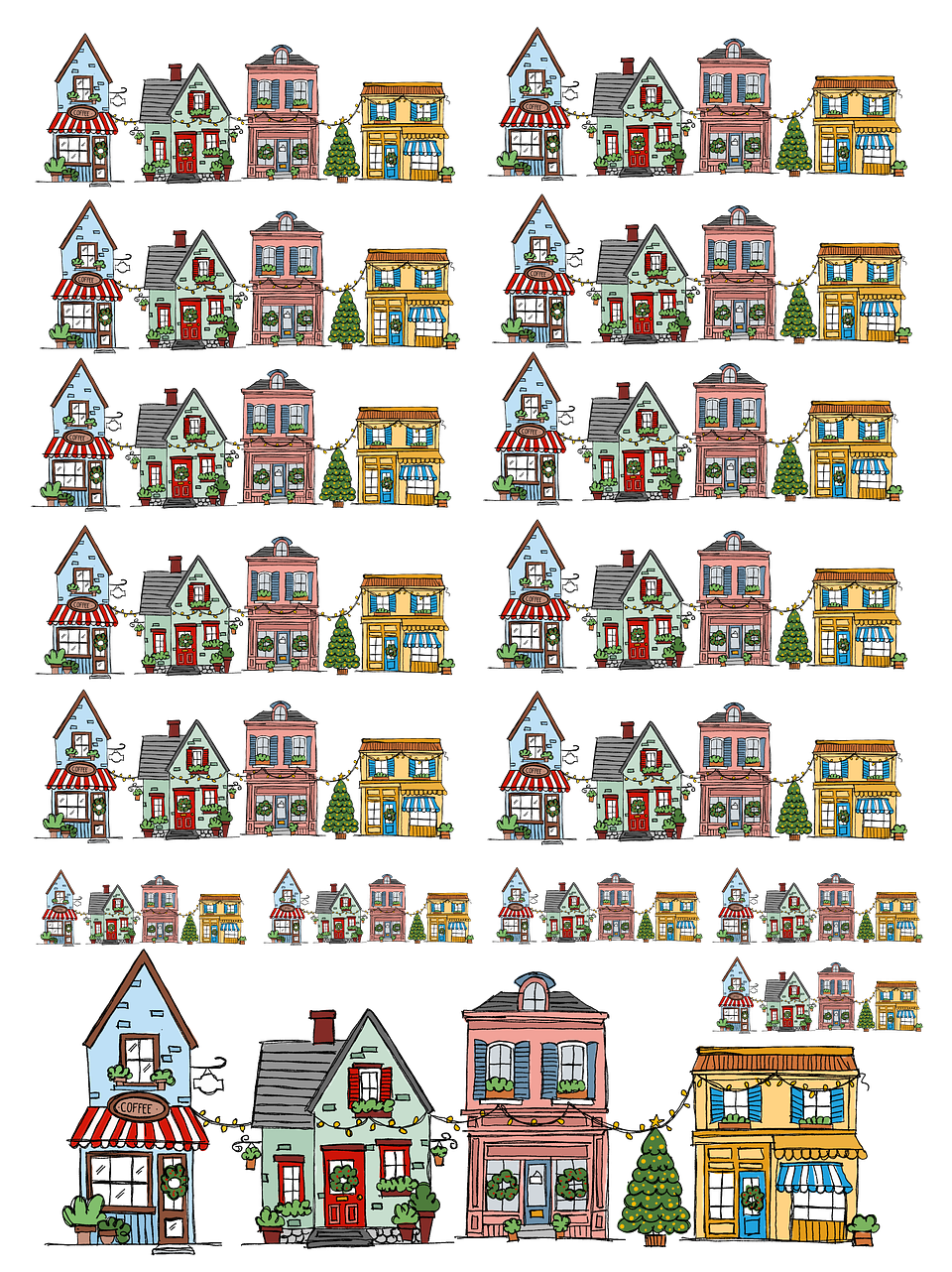 Arquivos para Personalização Natal, Fusca, Casinhas, Alfabeto, Mistos em Dtf Uv 3