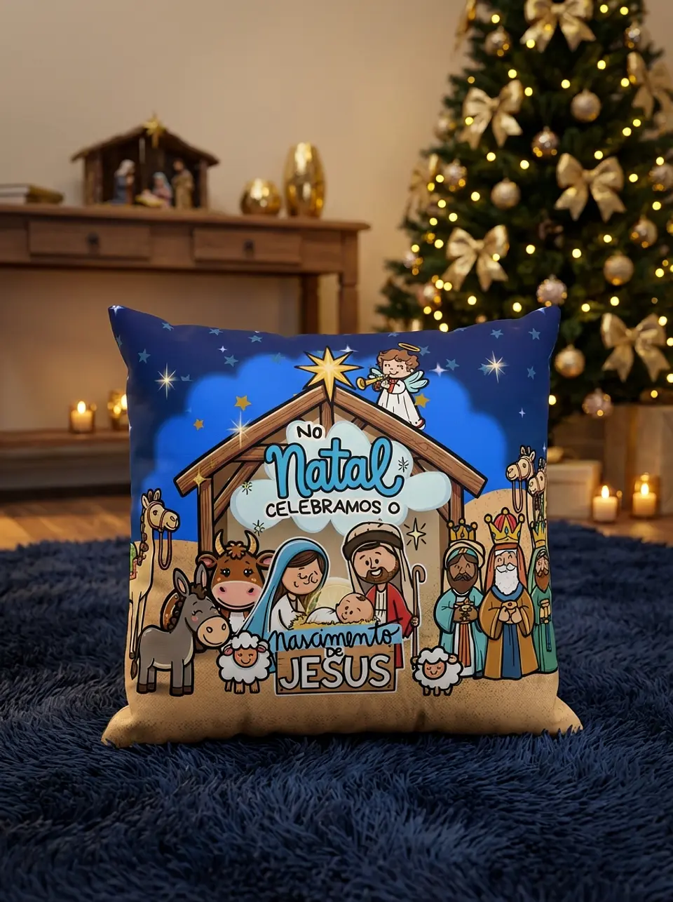 Kit digital Presépio Arquivo em Png 8