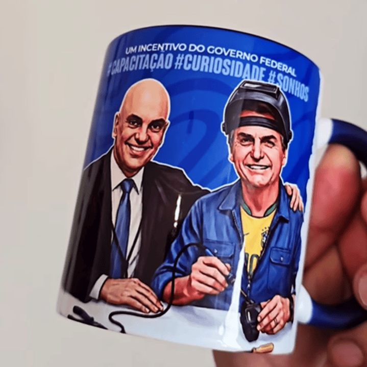 3 Artes para Caneca Soldador Bolsonaro Arquivo em Jpg  3