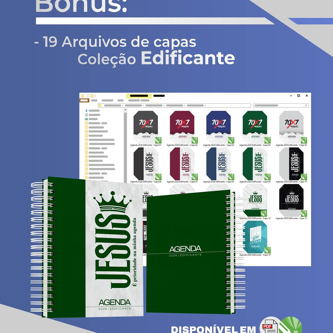 Arquivo Agenda Edificante Gospel 2026 Arquivo Editável  4