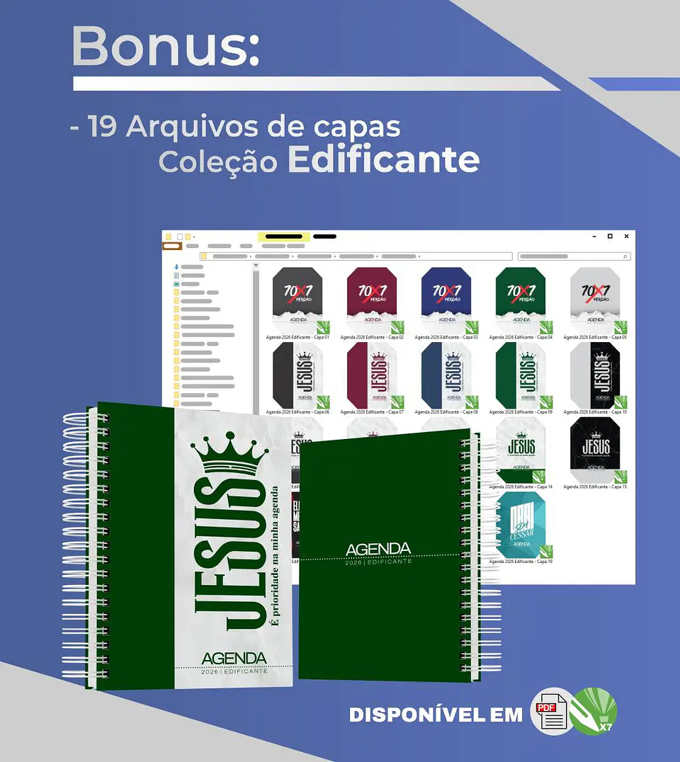 Arquivo Agenda Edificante Gospel 2026 Arquivo Editável  4