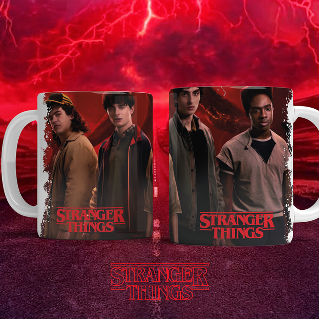 12 Artes para Caneca Stranger Things Arquivo em Png  5