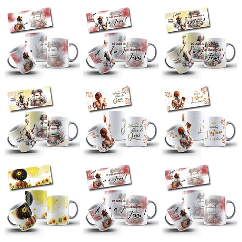 33 Artes para Caneca Deus Amor infinito Arquivo em Png